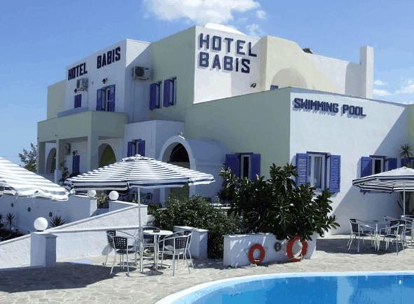 Babis Hotel Karterádosz Kültér fotó